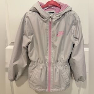 Nike‎ Toddler Girl Hooded Windbreaker, Size 5-6